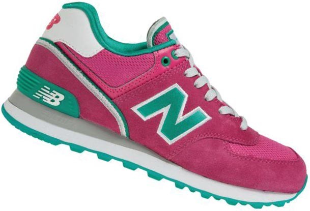 new balance rose vert